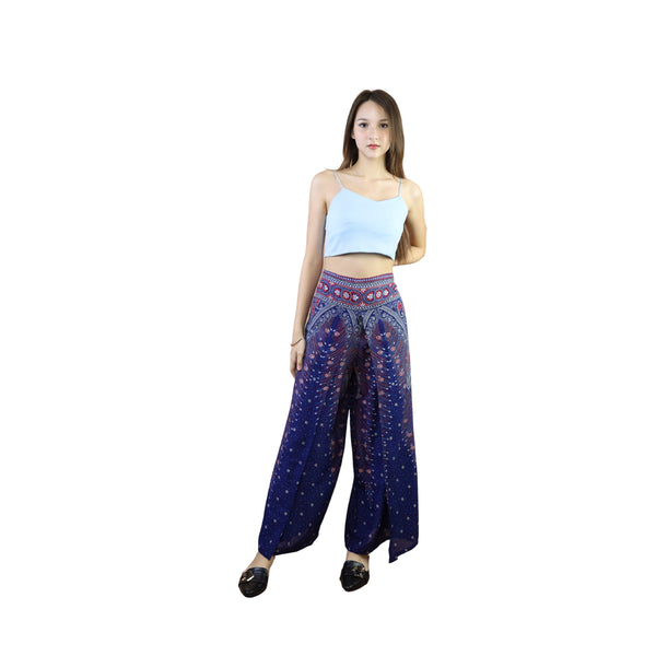 Peacock Women Palazzo Pants in Navy Blue PP0076 020007 05