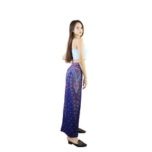 Load image into Gallery viewer, Peacock Women Palazzo Pants in Navy Blue PP0076 020007 05