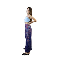 Load image into Gallery viewer, Peacock Women Palazzo Pants in Navy Blue PP0076 020007 05