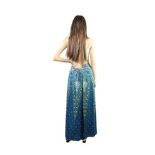 Load image into Gallery viewer, Peacock Women Palazzo Pants in Dark Green PP0076 020008 03