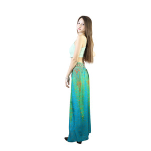 Peacock Women Palazzo Pants in Bright Green PP0076 020008 04