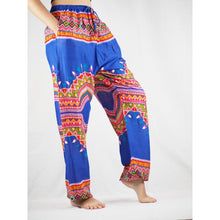 Load image into Gallery viewer, Regue Unisex Drawstring Genie Pants in Bright Navy PP0110 020043 04