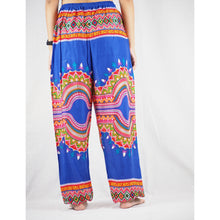 Load image into Gallery viewer, Regue Unisex Drawstring Genie Pants in Bright Navy PP0110 020043 04