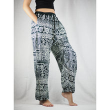 Load image into Gallery viewer, Urban Print Unisex Drawstring Genie Pants in Green PP0110 020001 05