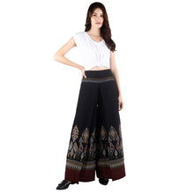 Load image into Gallery viewer, Colorful Mat Mee Women Palazzo pants in Black PP0076 010088 01