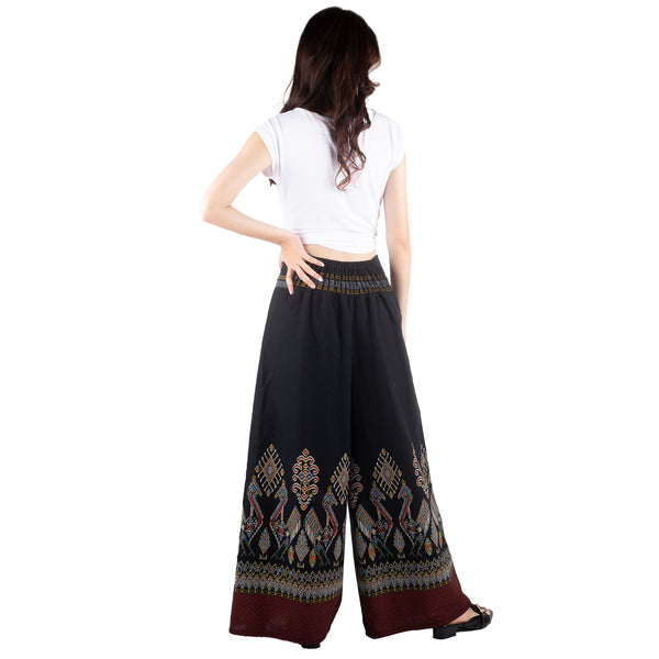 Colorful Mat Mee Women Palazzo pants in Black PP0076 010088 01