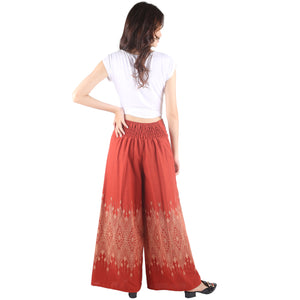 Thai Royal Unisex Cotton Palazzo pants in Orange PP0076 010096 01