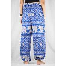 Load image into Gallery viewer, Imperial Elephant Unisex Drawstring Genie Pants in Bright Navy PP0110 020005 06