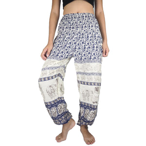 Cute elephant 11 women harem pants in Navy PP0004 020011 04