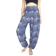 Load image into Gallery viewer, Paisley Mistery 16 women harem pants in Navy White PP0004 020016 02