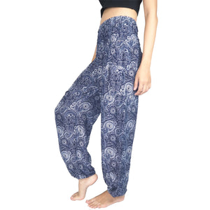 Paisley Mistery 16 women harem pants in Navy White PP0004 020016 02