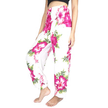 Load image into Gallery viewer, Color flower 19 women harem pants in Pink PP0004 020019 01