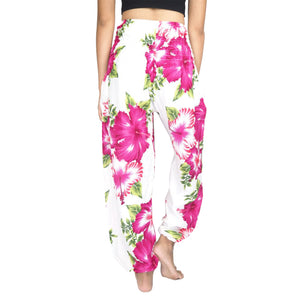 Color flower 19 women harem pants in Pink PP0004 020019 01