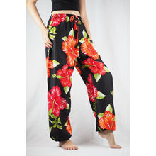 Load image into Gallery viewer, Princess Mandala Unisex Drawstring Genie Pants in Red PP0110 020020 02