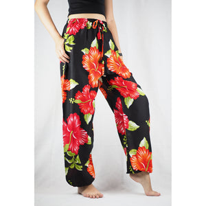 Princess Mandala Unisex Drawstring Genie Pants in Red PP0110 020020 02