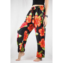 Load image into Gallery viewer, Princess Mandala Unisex Drawstring Genie Pants in Red PP0110 020020 02