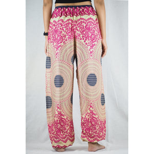 Tone mandala Unisex Drawstring Genie Pants in Pink PP0110 020032 05