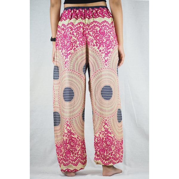Tone mandala Unisex Drawstring Genie Pants in Pink PP0110 020032 05