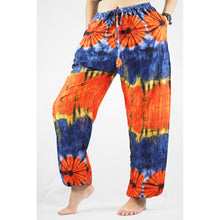 Load image into Gallery viewer, Tie dye Unisex Drawstring Genie Pants in Purple PP0110 020040 06