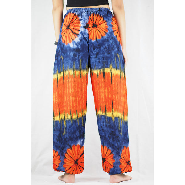 Tie dye Unisex Drawstring Genie Pants in Purple PP0110 020040 06