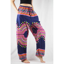 Load image into Gallery viewer, Regue Unisex Drawstring Genie Pants in Navy PP0110 020043 05