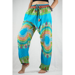 Regue Unisex Drawstring Genie Pants in Blue PP0110 020044 03