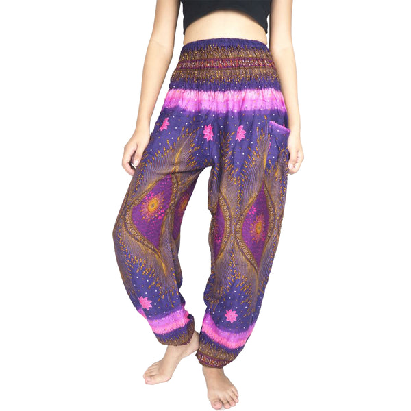 Big eye 50 women harem pants in Purple PP0004 020050 05