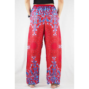 Sunflower Unisex Drawstring Genie Pants in Red PP0110 020054 04