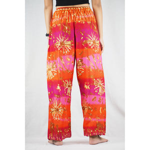 Tie dye Unisex Drawstring Genie Pants in Pink PP0110 020069 03