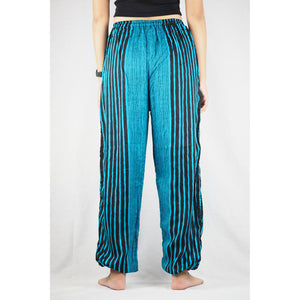 Zebra Unisex Drawstring Genie Pants in Ocean Blue PP0110 020077 01