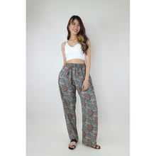 Load image into Gallery viewer, Dahlia Women&#39;s Lounge Drawstring Pants in Ocean Blue PP0216 130005 03