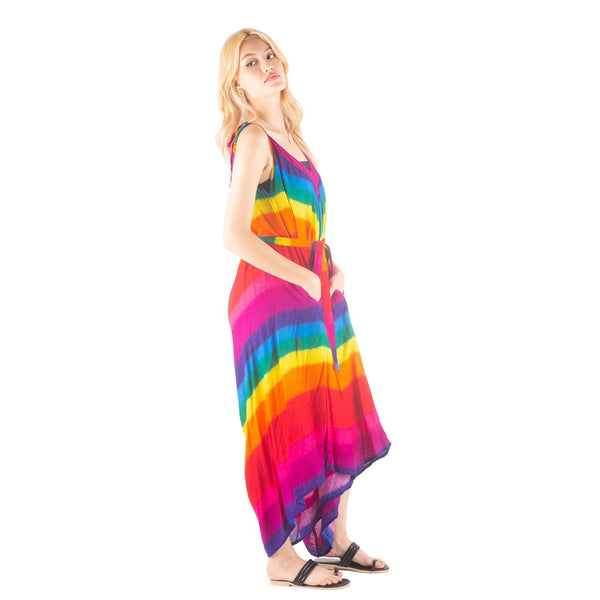 RainBow Women's Jumpsuit with Belt in rain bow JP0097 020046 01