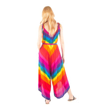 Load image into Gallery viewer, RainBow Women&#39;s Jumpsuit with Belt in rain bow JP0097 020046 01
