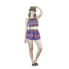 Load image into Gallery viewer, Flower Women&#39;s Swimwear in Purple JP0010 020303 03