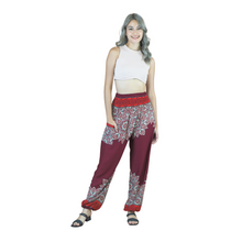 Load image into Gallery viewer, Muscari Mandala women harem pants in Red PP0004 020263 05