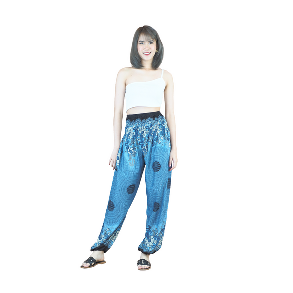 Acacia Mandala Women Harem Pants in Bright Navy PP0004 020305 01