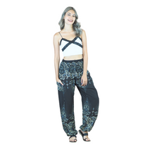 Load image into Gallery viewer, Cosmo Royal Elephant women harem pants in Black PP0004 020307 01