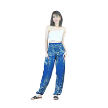 Load image into Gallery viewer, Cosmo Royal Elephant women harem pants in Blue PP0004 020307 05