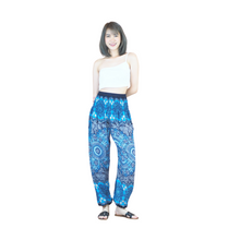 Load image into Gallery viewer, Daffodils Mandala women harem pants in Navy PP0004 020265 03