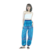 Load image into Gallery viewer, Daffodils Mandala women harem pants in Bright Navy PP0004 020265 05