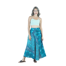 Load image into Gallery viewer, Daffodils Mandala Women&#39;s Bohemian Skirt in Ocean Blue SK0033 020265 06