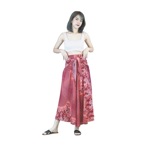 Acacia Mandala Women's Bohemian Skirt in Red SK0033 020305 03