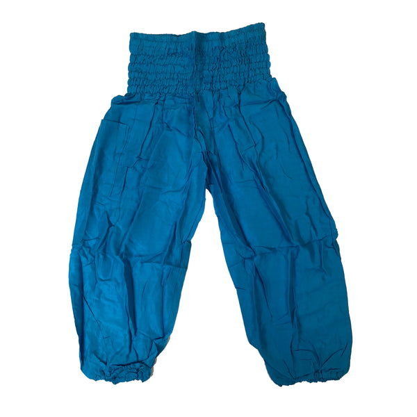 Solid Color Unisex Kid Harem Pants in Light Blue PP0004 020000 08