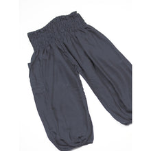 Load image into Gallery viewer, Solid Color Kid Harem Pants in Black PP0004 020000 10