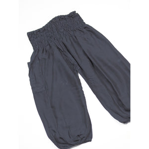 Solid Color Kid Harem Pants in Black PP0004 020000 10