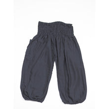 Load image into Gallery viewer, Solid Color Kid Harem Pants in Black PP0004 020000 10
