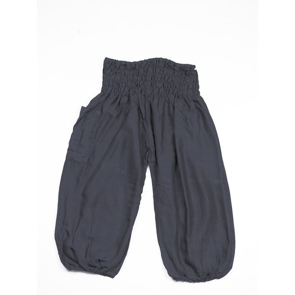 Solid Color Kid Harem Pants in Black PP0004 020000 10