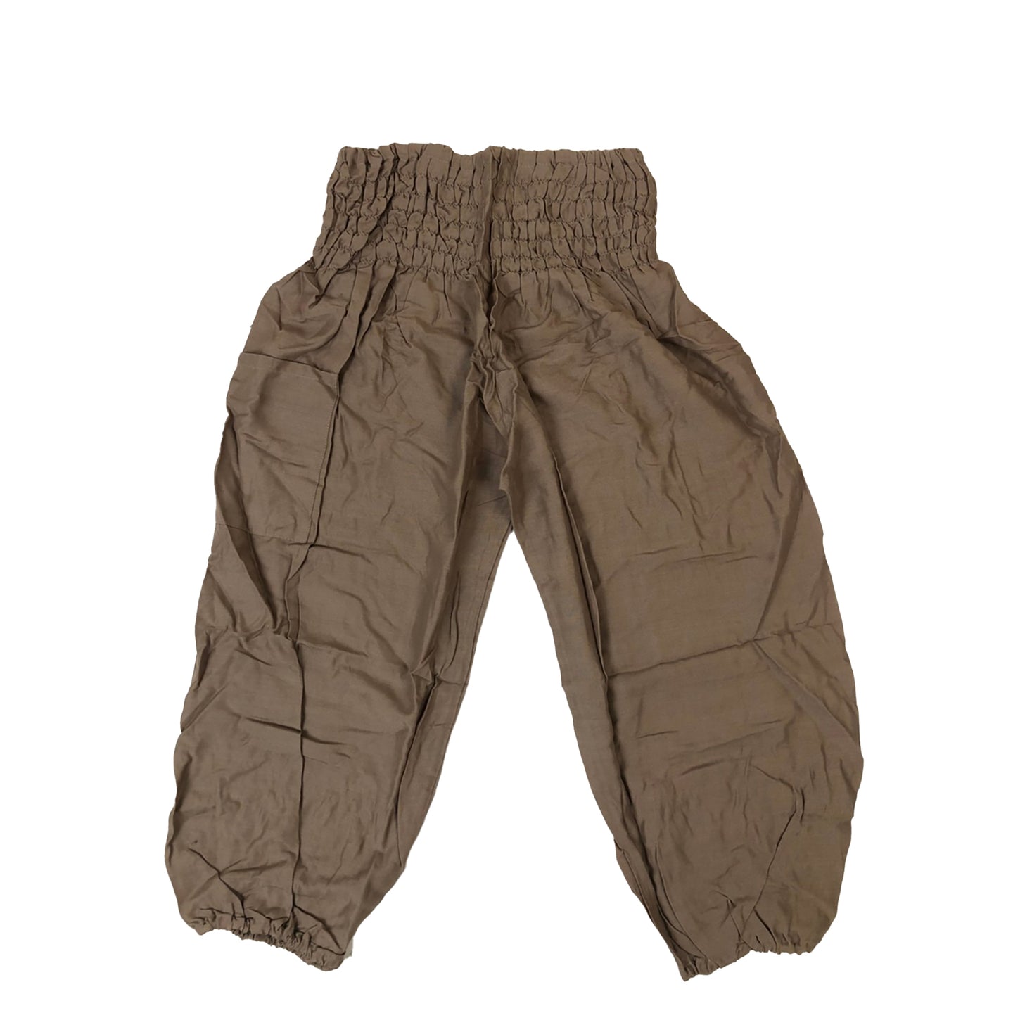 Solid Color Unisex Kid Harem Pants in Beige PP0004 020000 19