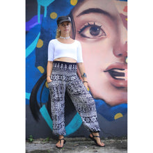 Load image into Gallery viewer, Urban Print 1 women&#39;s harem pants in Black PP0004 020001 01