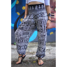 Load image into Gallery viewer, Urban Print 1 women&#39;s harem pants in Black PP0004 020001 01